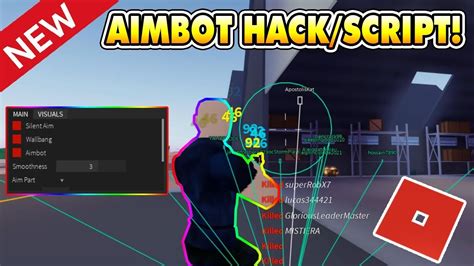 Note : I, Exunys, have received a lot of feedback about this <b>Aimbot</b> project and by analyzing that a lot of people use this <b>script</b>, I have decided to rewrite this project entirely and implement my modern system for storing, optimizing and tracking. . Roblox universal aimbot script